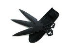 Nóż rzutka shuriken noże do rzucania 3szt. N411