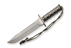 Nóż Taktyczny Rambo Finka Wojskowy Survival N266B