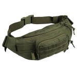 Torba biodrowa nerka Wisport Gekon oliwkowa