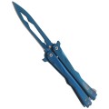 NOZ-MOTYLEK-RAINBLUE-TITANIUM BALISONG-91MM-02133-lentus-militaria-5.jpg