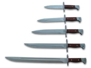 Mega Zestaw Bagnetów AK - 47 CCCP 5 szt. N-713