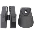 17974Ładownica ESP z Paddle Fobus na magazynki 9mm, .40 (MH-MH-24-S BK) -4
