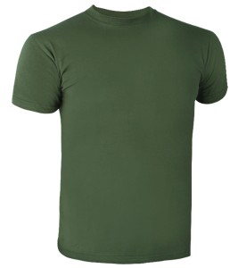 KOSZULKA T-Shirt Bawełna 170g OLIVE L wojskowa HIT