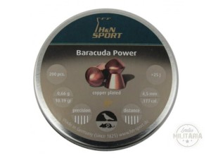 Śrut Diabolo H&N Baracuda Power 4,5 mm 300