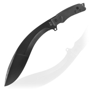Maczeta KUKRI survival wedkarstwo działka MFH Czarna 40 cm pochwa