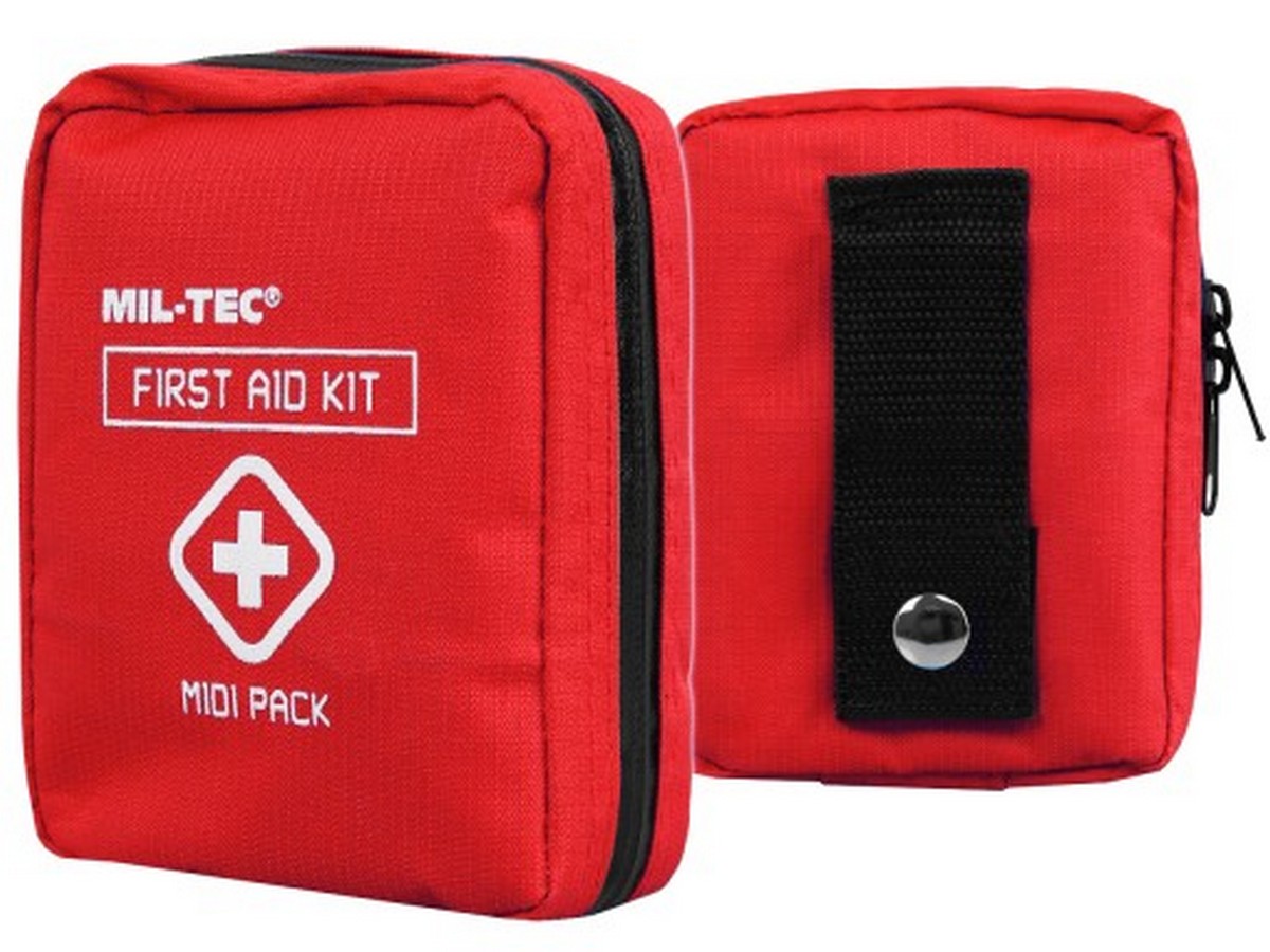 Apteczka_Mil-Tec_mini_czerwona_zestaw_pierwszej_pomocy