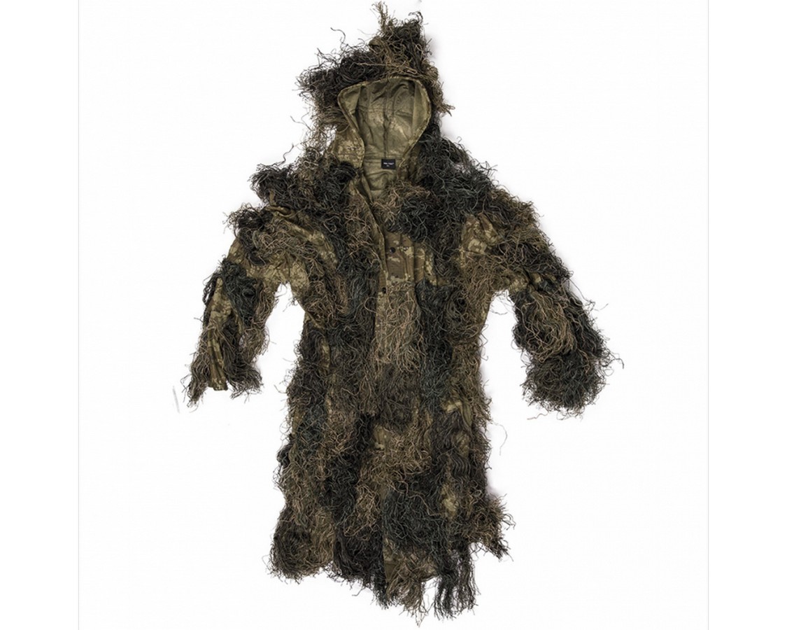 Kamuflaz_Maskowanie_GHILLIE_SUIT WL_PARKA XL-XXL_woodland_mysliwski_lentus_militaria