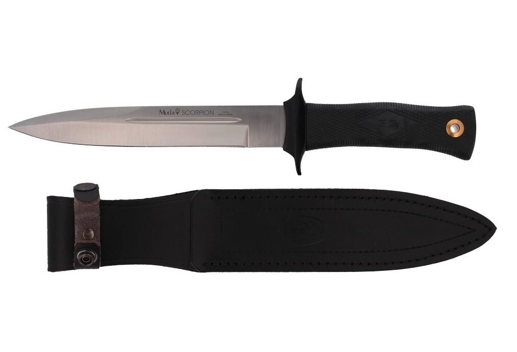 Noz-Muela-Tactical-Rubber-Handle-190mm-SCORPION-19W