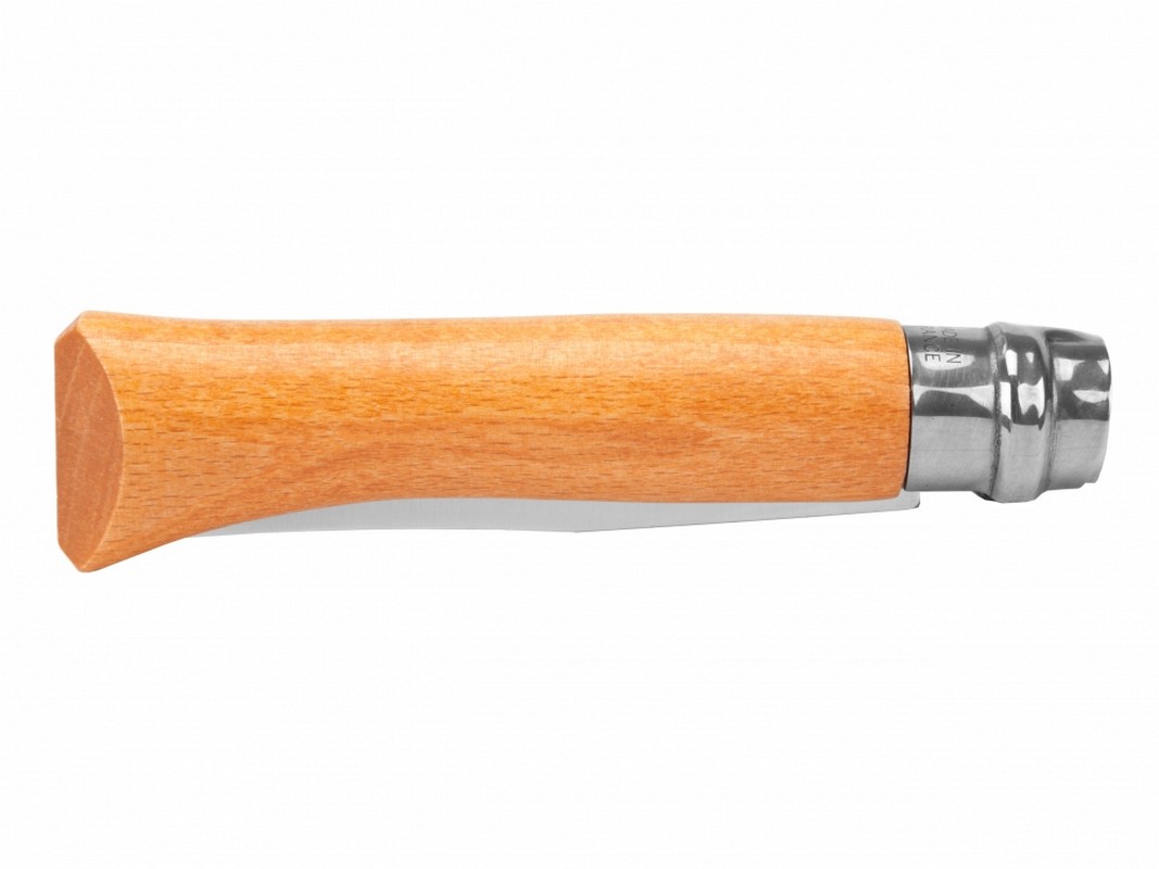 Noz-Opinel-10-carbon-buk-stal-weglowa-skladany-EDC-lentus-militaria