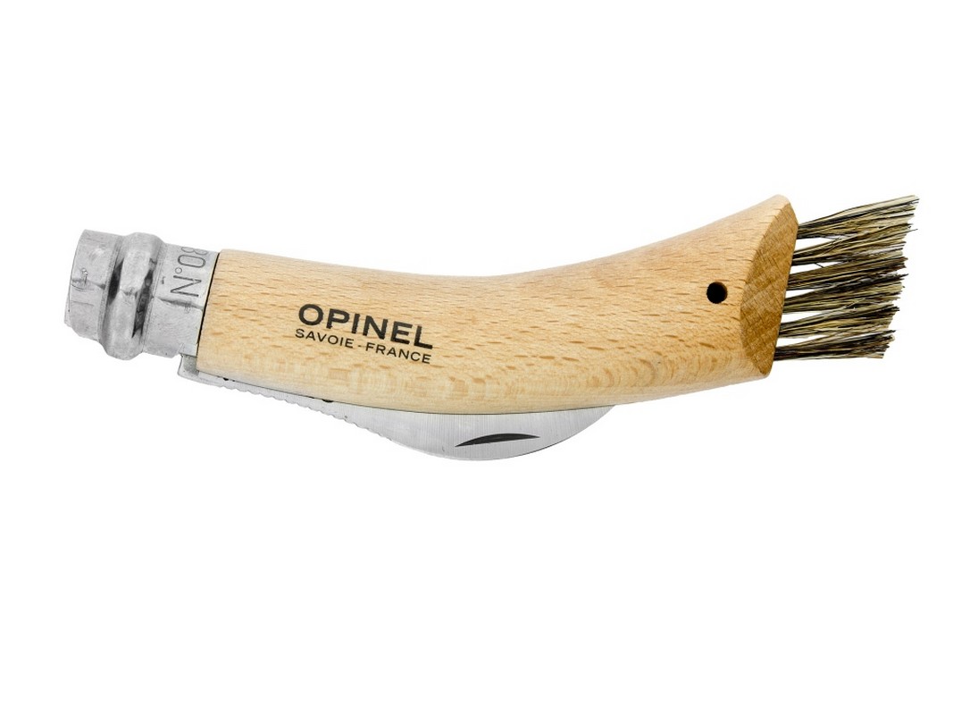 Noz-Opinel-8-na-grzyby-grzybiarz-miotelka-skladany-lentus-militaria