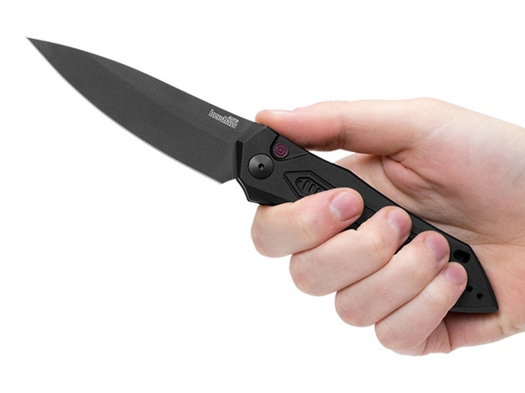 Noz-skladany-Kershaw-Launch-6-7800BLK-aluminium lotnicze-skladany-EDC