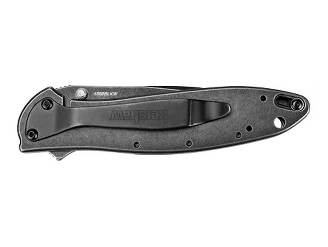 Noz-skladany-Kershaw-Leek-1660BLKW-szwecka-stal-lekki-uzytkowy-klips-prestizowy-EDC-lentus-militaria