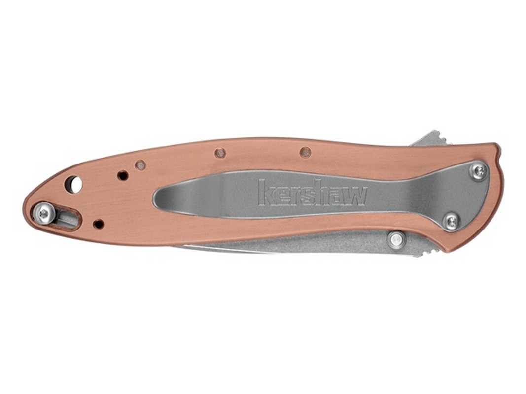 Noz-skladany-Kershaw-Leek-1660CU-mosiadz-stylowy-prestizowy-luksusowy-EDC-lentus-militaria