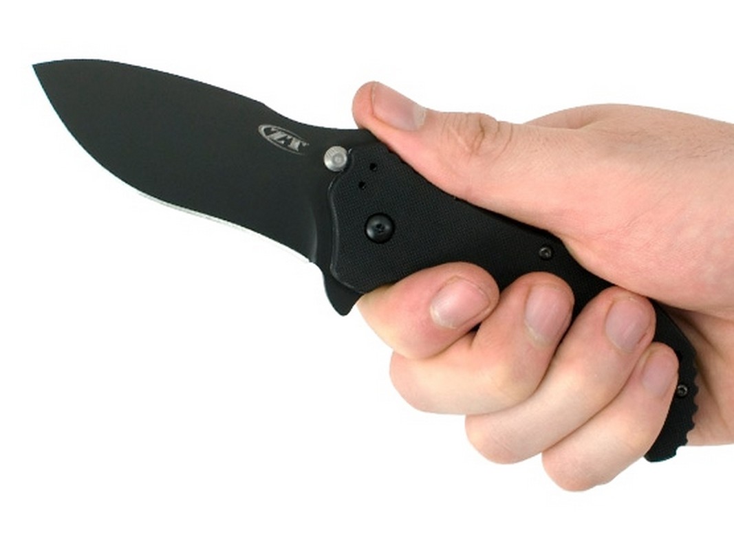 Noz-skladany-Zero-Tolerance-ZT 0350-stal-proszkowana-klips-EDC-lentus-militaria