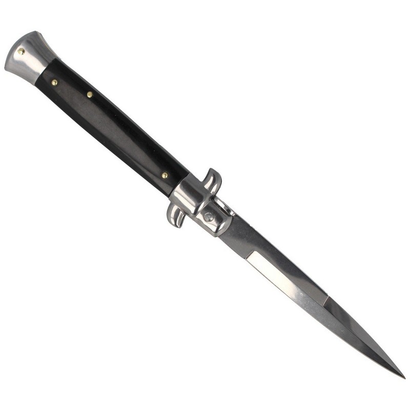 Noz-sprezynowy-Frank-Beltrame-Bayonet-Horn-23cm -FB 2358B-wloski-sycylijski-lentus-militaria