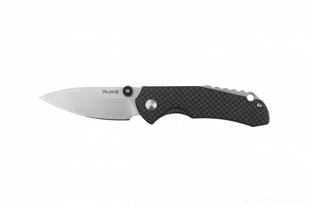Noz_Ruike_skladany_P671-CB_czarny_nowoczesna_stylistyka_stal_weglowa_nierdzewny_EDC_lentus_militaria