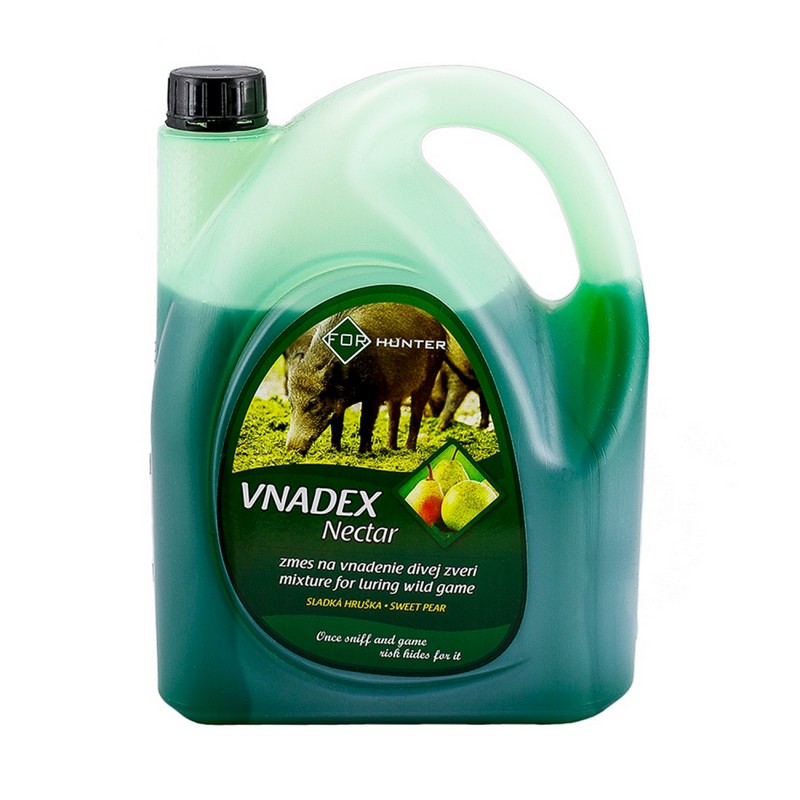 Plyn-do-wabienia-zwierzyny-For-Vnadex-4 kg-o-zapachu-gruszki-wabik-zaneta-dziki-jelenie-lisy-kuny-lentus-militaria