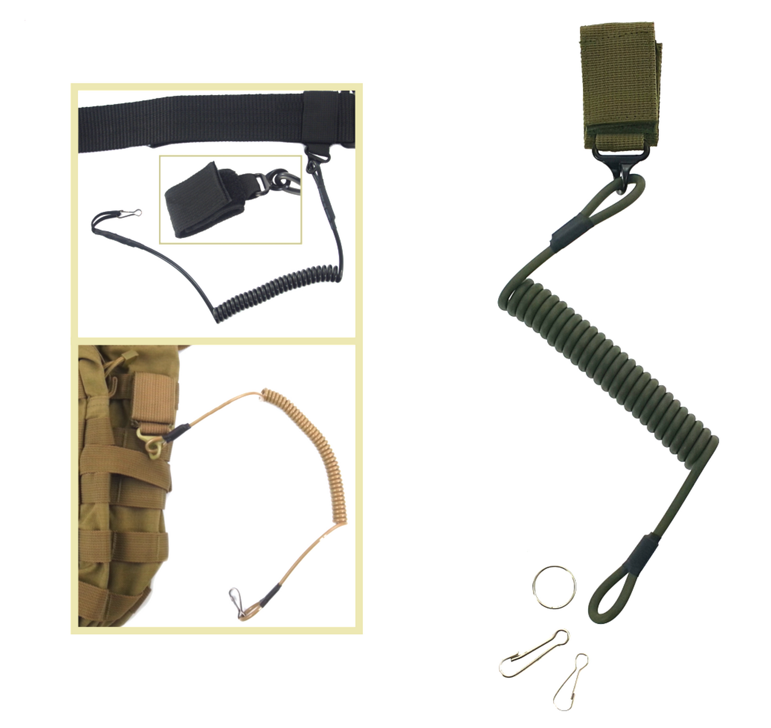 smycz-do-broni-pistoletu-kluczy-zgubieniem-ochrona