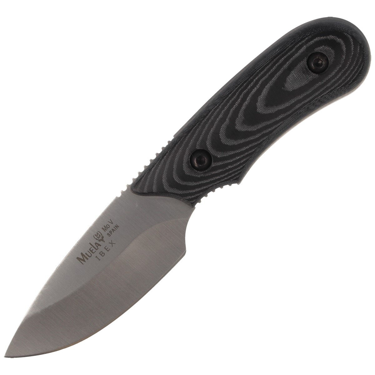 Noz_Muela_Skinner_Full_Tang_Black_Micarta_75mm_IBEX-8M