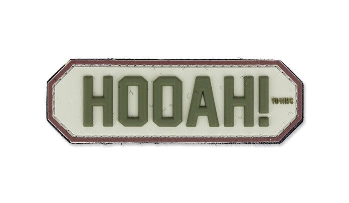 101 Inc. - Naszywka-3D - HOOAH - Piaskowy