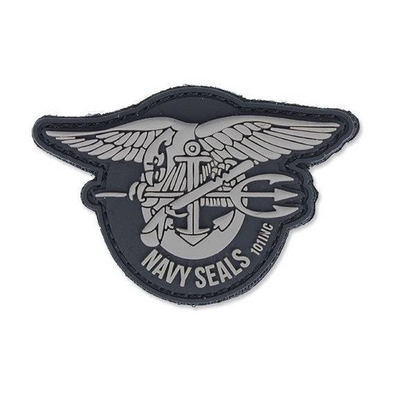 101 Inc. - Naszywka-3D - Navy Seals - Szary