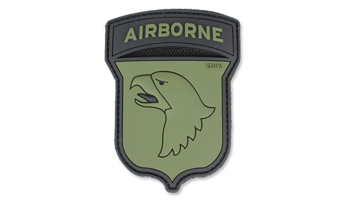 101-Inc-Naszywka-3D-Airborne-101st-Zielony-OD