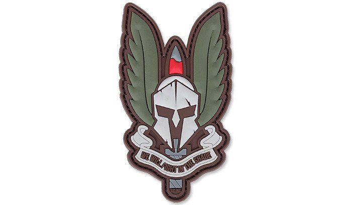 101-Inc-Naszywka-3D-Spartan-Zielony