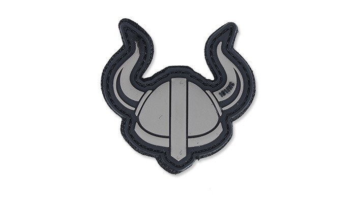 101-Inc-Naszywka-3D-Viking-Helmet-Szary