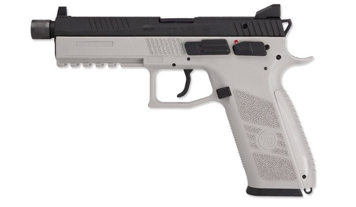 ASG - Replika-pistoletu-CZ P-09 - CO2 GBB - Urban Grey - 18943