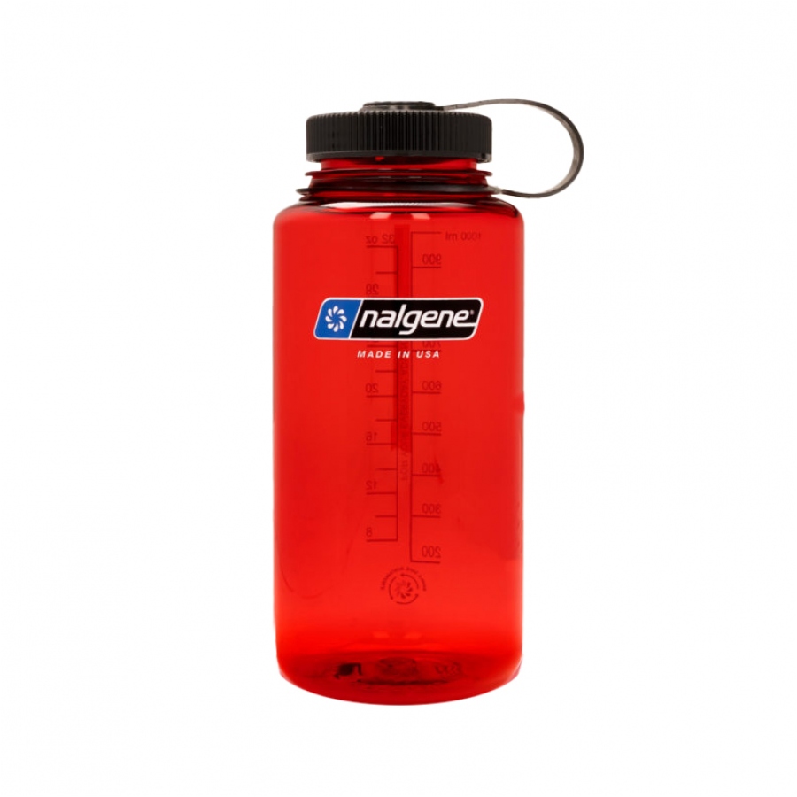 Butelka-Nalgene-Wide-Mouth-1-l-czerwona-z-szerokim-wlewem