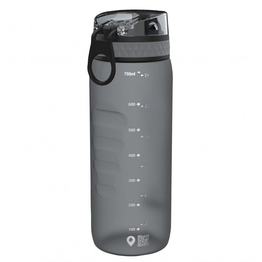 Butelka-bidon-na-wode-ION8-750 ml-szara