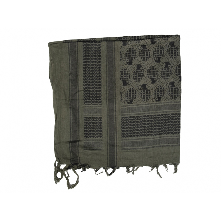 Chusta-ochronna-arafatka-Mil-Tec-zielono-czarna-lentus-militaria