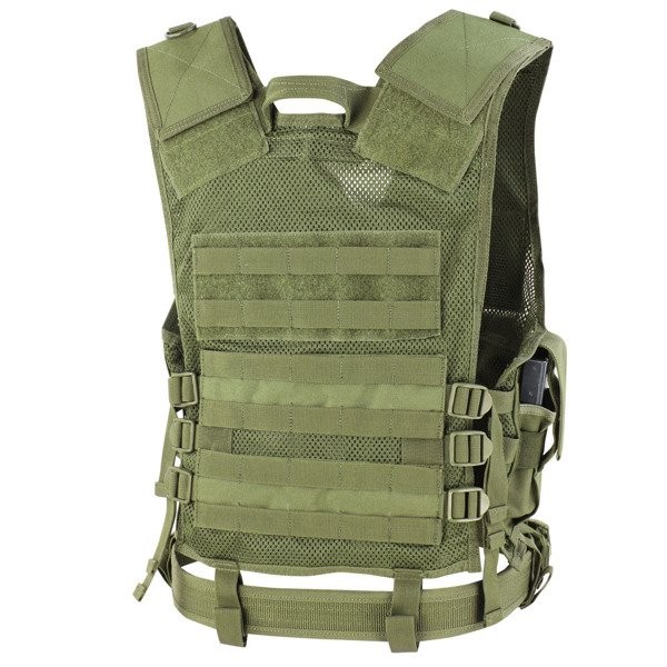 Condor - Kamizelka-Taktyczna -Crossdraw-Vest - Czarny - CV-002