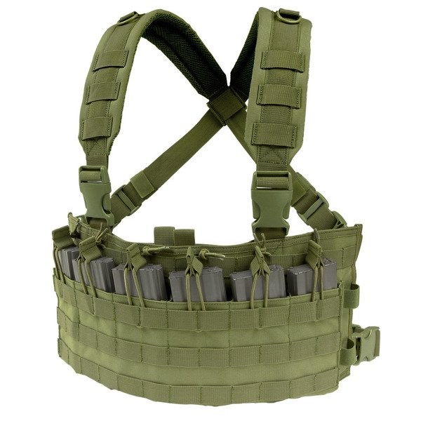 Condor - Kamizelka-taktyczna-Rapid-Assault-Chest Rig - Zielony OD - MCR6-001