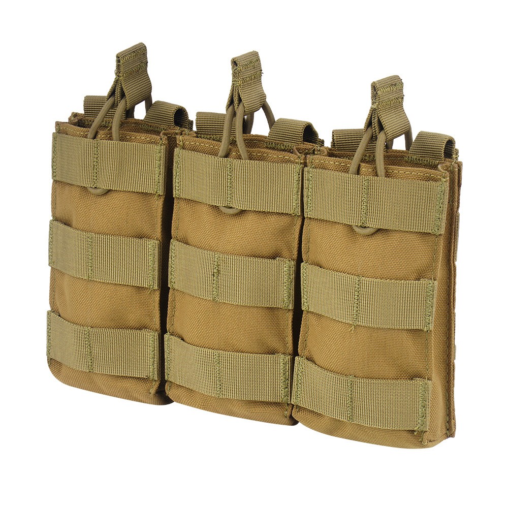 Condor - Ladownica-Open-Top-Triple-M4M16-Mag-Pouch - Coyote-Brown - MA27-498