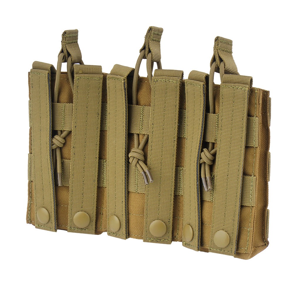 Condor - Ladownica-Open-Top-Triple-M4M16-Mag-Pouch - Coyote-Brown - MA27-498