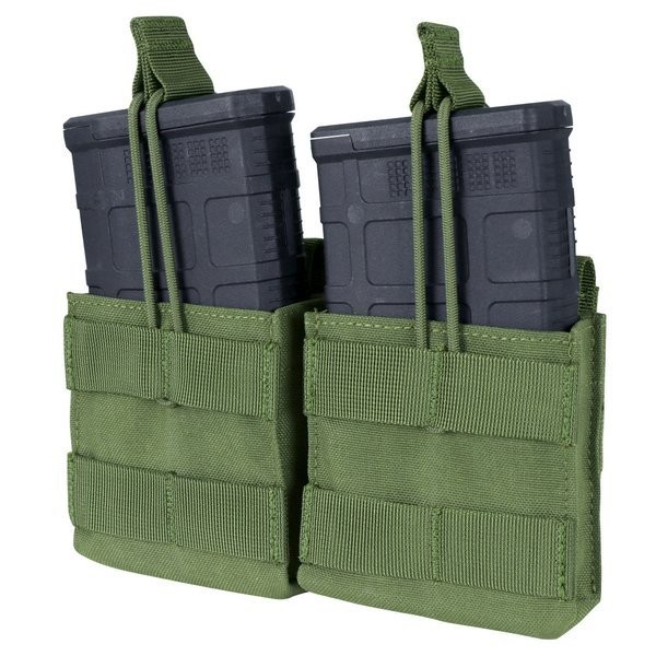 Condor - Otwarta-ladownica-na-dwa-magazynki-Open-Top-Double-M14-Mag-Pouch - Zielony OD - MA24-001