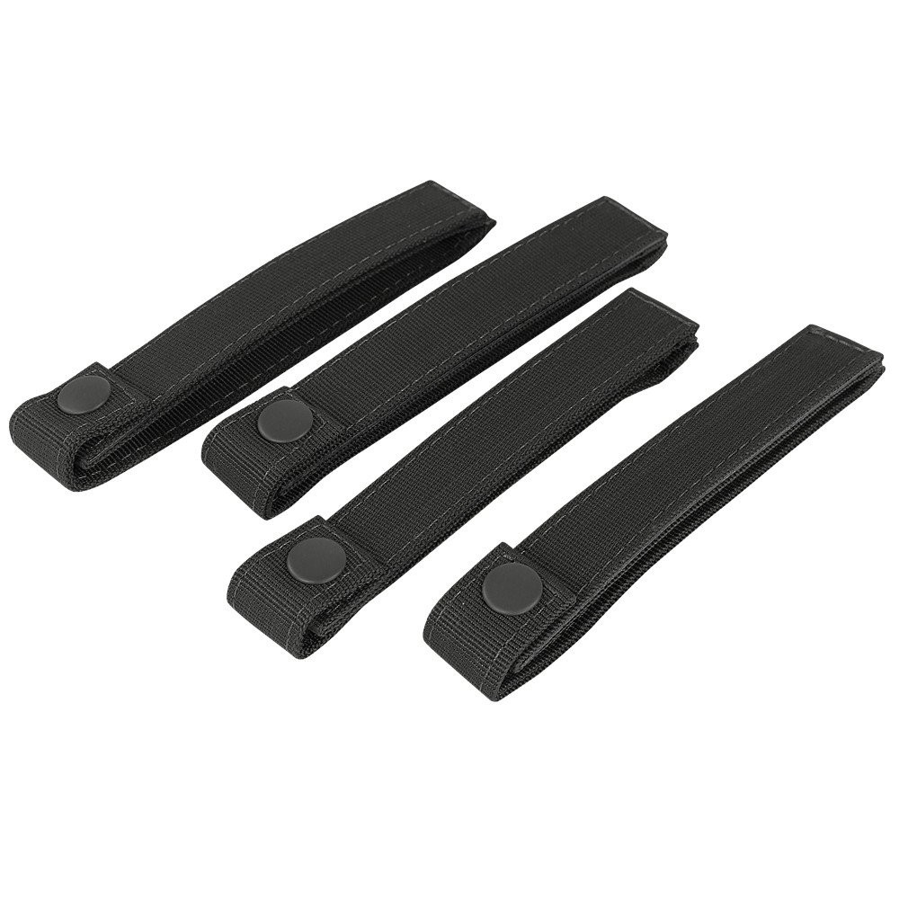 Condor-Troki-MOD-Strap 6-15 cm- 4 szt. - Czarny - 224-002