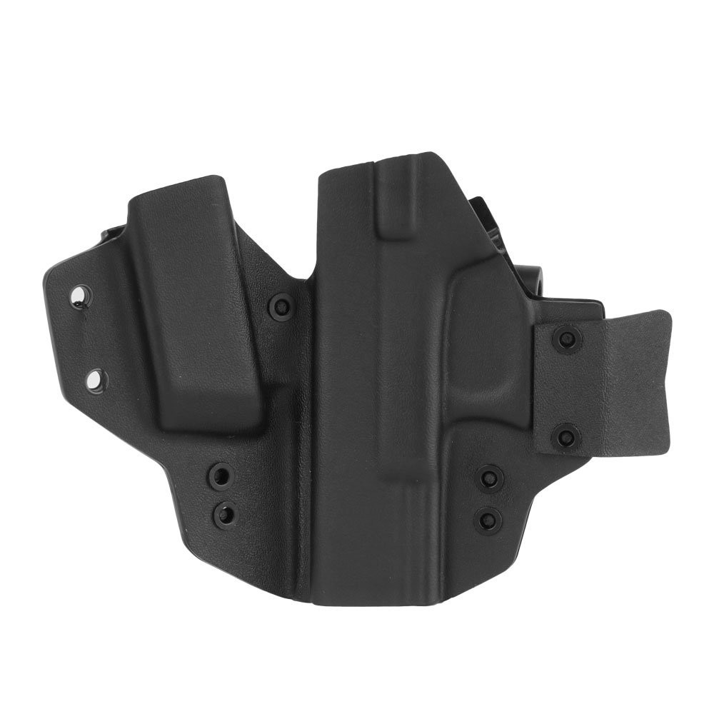 DOUBLETAP GEAR - Kabura-wewnetrzna-Kydex-Appendix-IWB-z-ladownica-do Glock 19 - Czarna