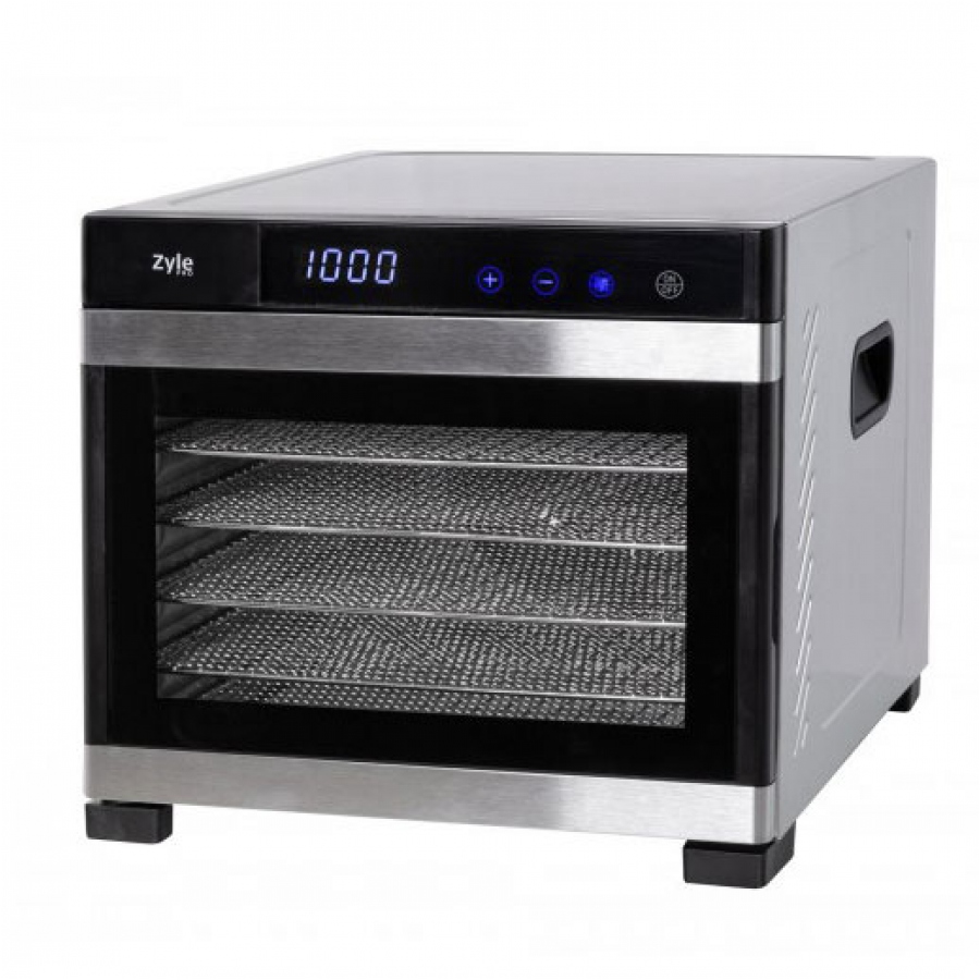 Dehydrator-Zyle-Professional-Medium-6 tac-30-5-x-33-cm-Suszarka-do-owocow-i-warzyw