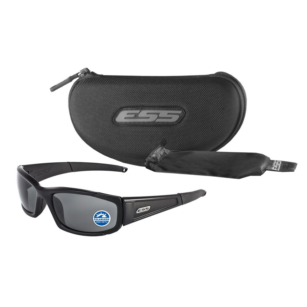 ESS - Okulary-balistyczne-CDI - Czarne - Polaryzacyjne-Mirrored Gray - 740-0529