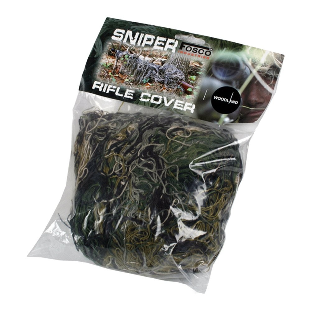 FOSCO - Siatka-do-maskowania-broni - Rifle-Cover - Woodland