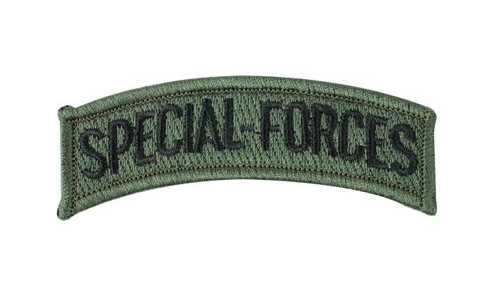 FOSTEX - Naszywka - Special-Forces - Zielony OD