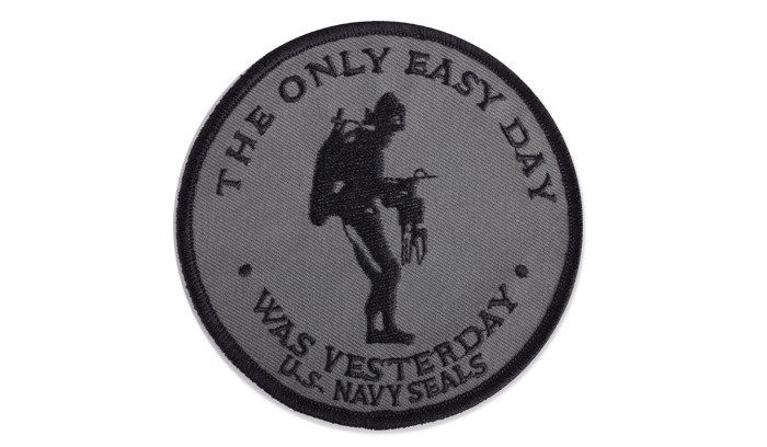 FOSTEX - Naszywka - The-only-easy-day-US-Navy-Seals - Zielony OD