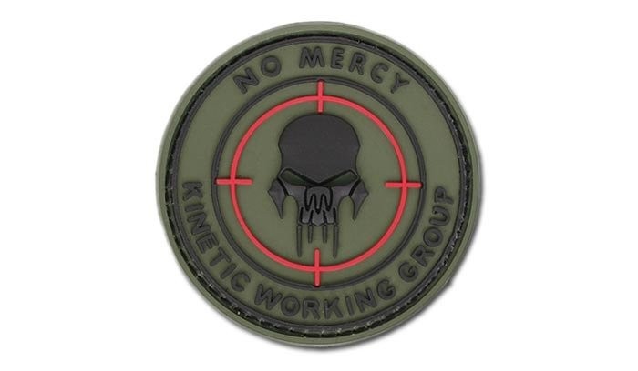FOSTEX - Naszywka-3D - No Mercy - Kinetic-Working-Group - Forest