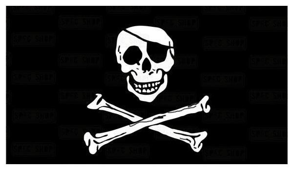FOSTEX-Flaga-90x150cm-Pirate-Flag