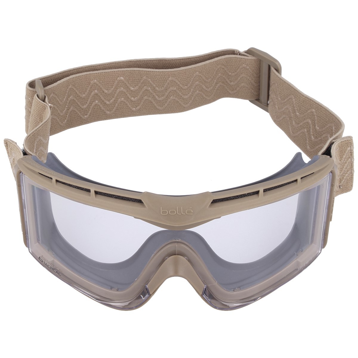 GOGLE-BALISTYCZNE-BOLLE-TACTICAL-X810 TAN-CLEAR-X810SPSI