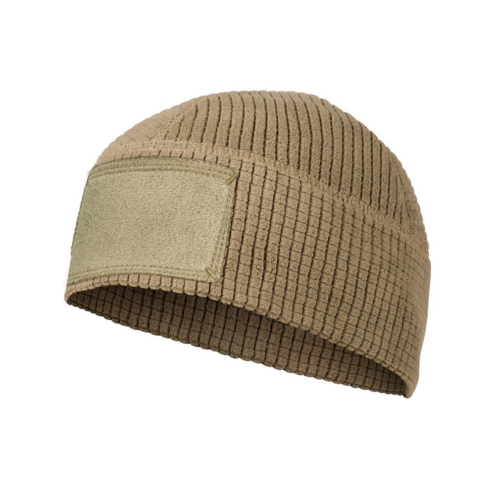 Helikon-Czapka-Range-Beanie-R-Grid-Fleece-Coyote-Brown-CZ-RBN-FG-11