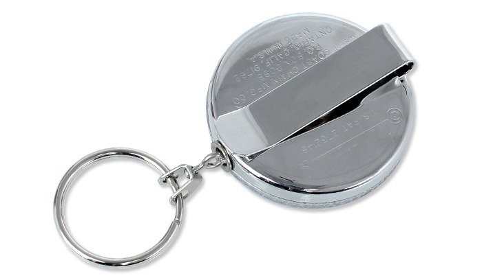 KEY-BAK - Retraktor-ORIGINAL-Stainless Steel Chain - Chrome - 0005-011