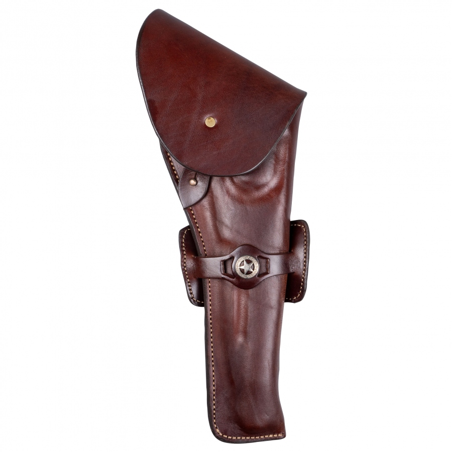 Kabura-Sheriff-do-rewolweru-czarnoprochowego-8-zamknieta-brazowa